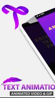 Text Animation - Animated Video & GIF постер