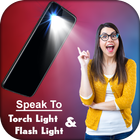 Voice Flashlight – Smart Torch on Speak Zeichen