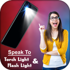 Voice Flashlight – Smart Torch on Speak आइकन