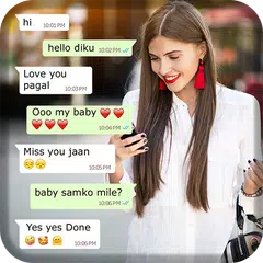 Fake Chat WIth GirlFriend : Fake Conversations APK download