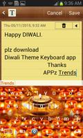 Diwali Theme Keyboard پوسٹر