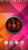 Canada Clock Live Wallpaper скриншот 2
