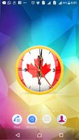 Canada Clock Live Wallpaper скриншот 3