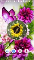 Sunflower Clock LWP Free screenshot 3