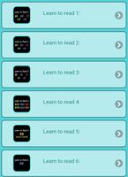 Learn to read 스크린샷 2
