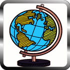 Learn geography of the world icon