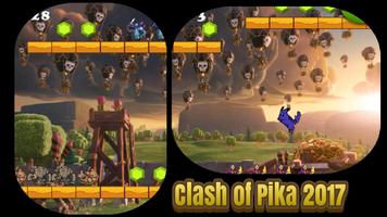 Super Adventure of Pika-Pika Run Jabber 3d الملصق