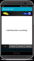Call Recorder automatic capture d'écran 1