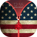 American Zipper Lock Screen APK