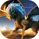 Dragon Zipper Lock Screen APK