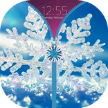 Ice Zipper Lock Screen