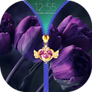 LavenderBlue Zipper LockScreen APK