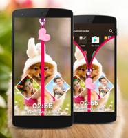 Puppy Zipper Lock Screen syot layar 2