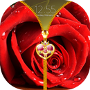 Rose Zipper Lock Screen APK