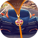 Super Cars Zipper Lock Screen aplikacja