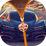 Super Cars Zipper Lock Screen icône