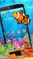 Aquarium Fish Theme plakat