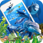 Tropical Fish Aquarium Theme أيقونة