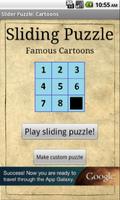 Sliding Puzzle: Cartoons Affiche