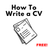 How to Write a CV APK