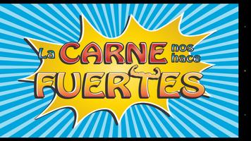 La Carne nos hace Fuertes Poster