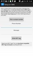 NFC Automatic SMS ภาพหน้าจอ 1