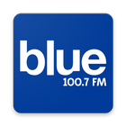 Blue FM 100.7 icon