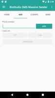 SMS Sender - Envió Masivo de SMS! تصوير الشاشة 1