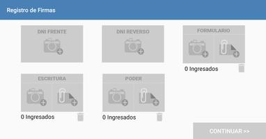 Registro de Firmas पोस्टर