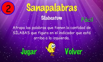 Sanapalabras Free Cartaz