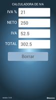 Calculadora de IVA - Gratis ảnh chụp màn hình 2