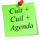 Cuit + Cuil + Agenda icono