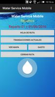 Water Service Software Affiche