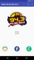 Radio FM del Este 94.3 โปสเตอร์