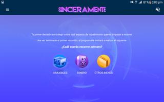 Sinceramente โปสเตอร์