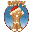 Happy super Gingerbread christmas subway run