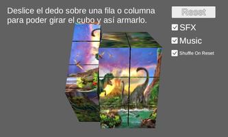 Cubo Mágico de dinosaurios 3d capture d'écran 1