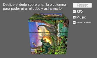 Cubo Mágico de dinosaurios 3d captura de pantalla 2