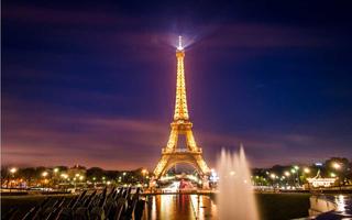 tháp eiffel nền sống ảnh chụp màn hình 3