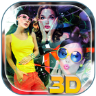 3D Art Photo Blender icône