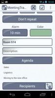 Meeting Tracker screenshot 1