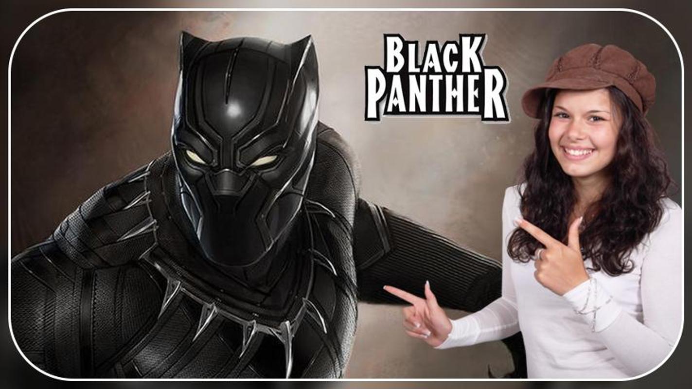 Black Panther Photo Frame For Android Apk Black Panther Photo Frame Poster