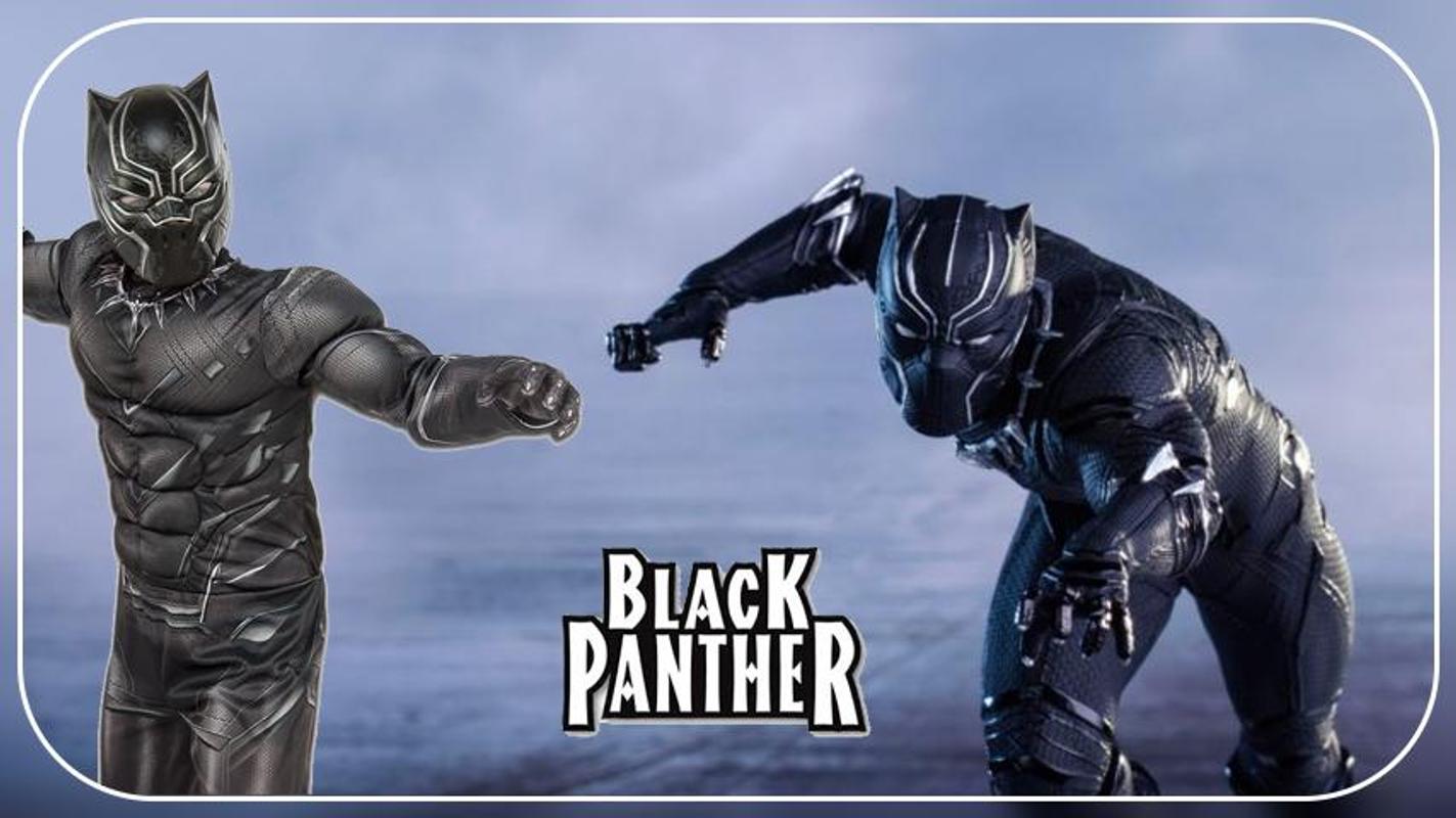 Black Panther Photo Frame For Android Apk Black Panther Photo Frame Poster Screenshot 1