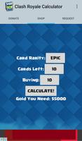 برنامه‌نما Calculator For Clash Royale عکس از صفحه