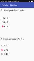 Perkalian 6 Latihan poster