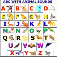ABC WITH ANIMAL NAME AND SOUND capture d'écran 2