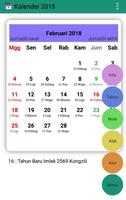 Kalender Indonesia Lengkap capture d'écran 3