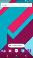 Chameleon Live Wallpaper KLWP الملصق
