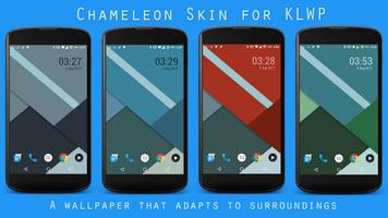 Chameleon Live Wallpaper KLWP اسکرین شاٹ 2