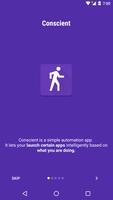 Conscient - Context Aware app Affiche